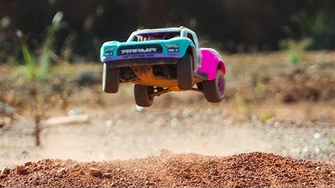 New Brushless Arrma Mojave Grom BLX First Run!