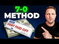 How to Get Out Of Debt The FAST WAY (The 7-0 Method)