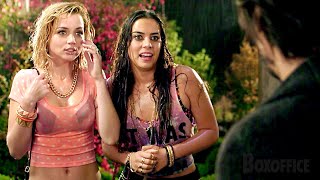 لم يكن عليه أبدا أن يسمح لهذه الفتيات بالدخول Knock Knock أفضل المشاهد 4K