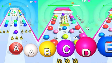 Satisfying Mobile Game A-Z Run Top Free Gameplay Walkthrough All Levels Latest Update Max Speed