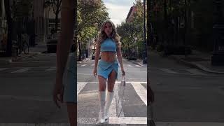 Walking around NYC a man says She s dressed to find a husband... #Shorts #karaditta