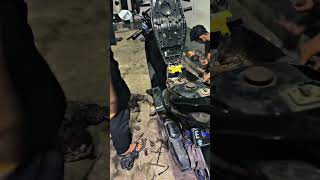 Motor tua tampilan muda#fyp #fypage #motorcycle #mekanikmotor #youtubeshorts #shortvideo #miosporty