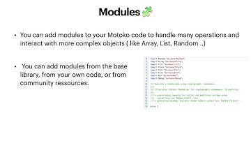 From 0 to Motoko : learn to upgrade your canister and re-use code with modules !