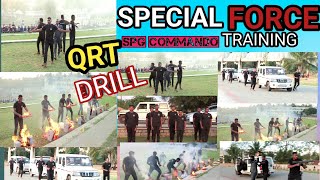 QRT TIME SPECIAL TRAINING VIDEO | SPG COMMANDO | SPECIAL TRAINING | Z+SECURITY FORCES  2024