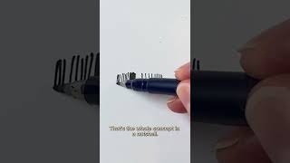 How to Render a Metal Texture with Pen and Ink #penandink