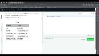 Revising the Select Query I   HackerRank   Personal