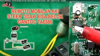 CARA KERJA IC TA6586 PADA KONTROLER MOBIL MOBILAN AKI 12V ‐ REVISI