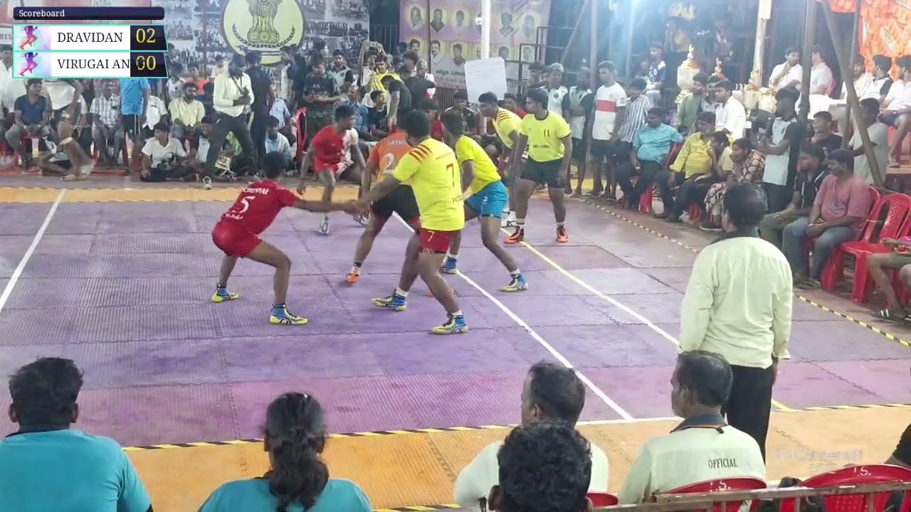 QF | VIRUGAI ANNA  VS  DRAVIDAN  | ASHOK BROTHERS KABADI TOURNAMENT 
