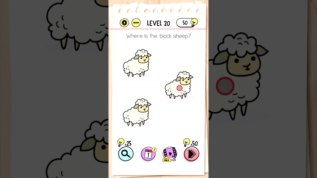 Brain Test: Tricky Puzzles Level 20