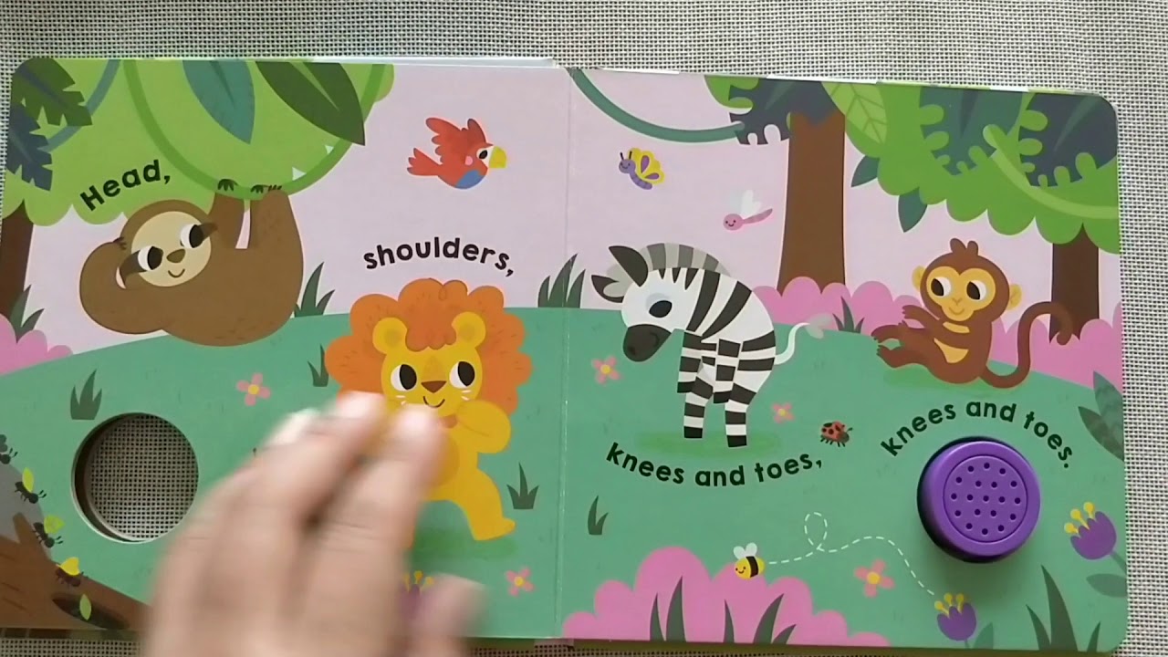 Head, Shoulders, Knees and Toes Bookoli sound book Sing Along With Me YouTube Head, Shoulders, Knees and Toes Bookoli sound book Sing Along With Me YouTube