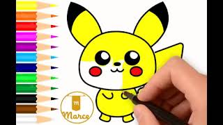 Painting, Coloring For Kids Easy And Cute Drawing