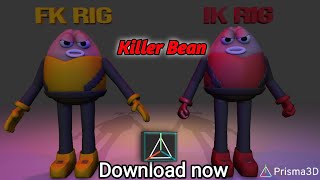 Killer Bean Model Review & Download - Prisma3D 2.1.1