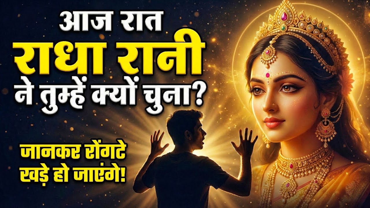 राधा रानी ने आज रात तुम्हें क्यों चुना? Radharani-ka-ashirwad⁩  #radheradhe #maa