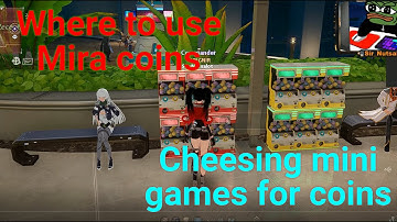 Tower of Fantasy - Mirroria minigame locations, and where to use mira coins.