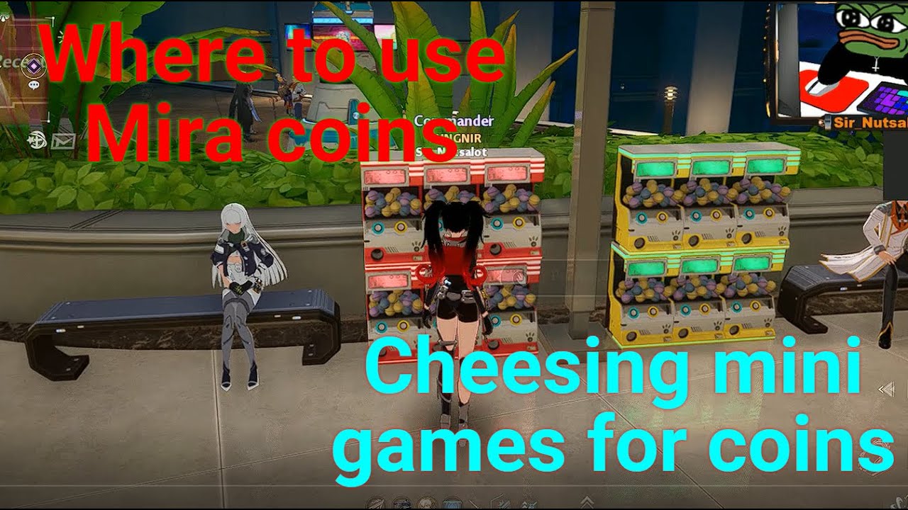 Tower of Fantasy Mirroria minigame locations, and where to use mira