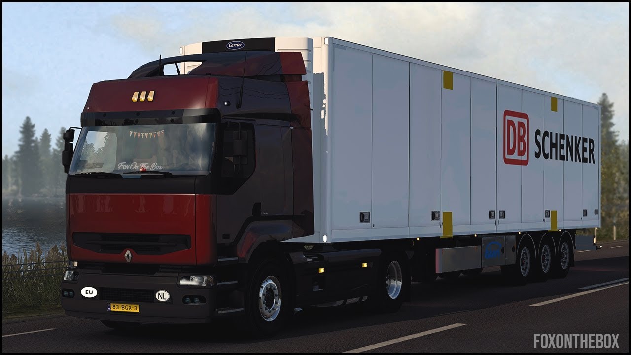 Renault Premium Dci Euro Truck Simulator 2 Ets2 1 32 Youtube