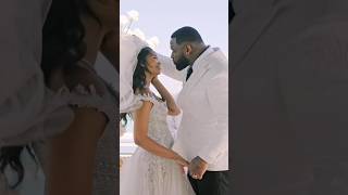 Chanel Iman & Davon Godchaux Slays Wedding Ceremony On Yacht #celebrityweddings #fashionpolice