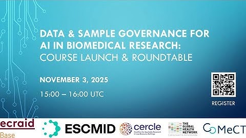 Data & Sample Governance for AI in Biomedical Research: Course Launch & Roundtable