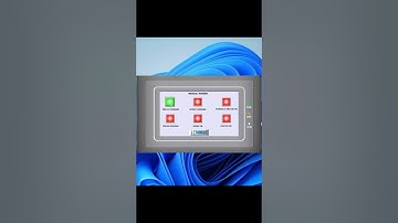 INVT HMI PROGRAMMING | HYDRAULIC MACHINE | #learnplc  #machine #controlpanel #electrical
