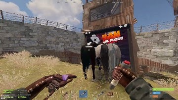 RUST - New Horse meta / Super jump / Easy to going deep / Horse Bug
