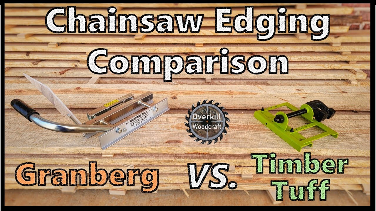 Chainsaw Mill Edge Guide Comparison Granberg vs. Timber Tuff YouTube
