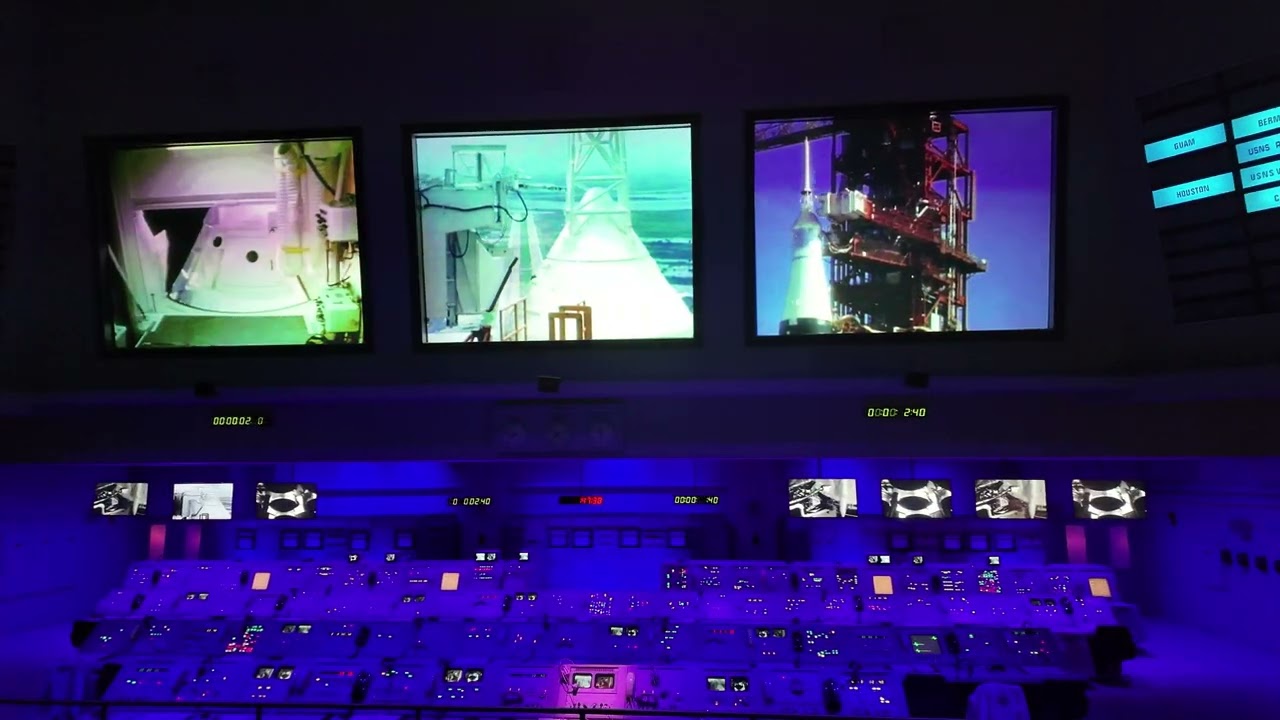 Orlando Day 12 - May 15th Saturn V Launch Control Presentation