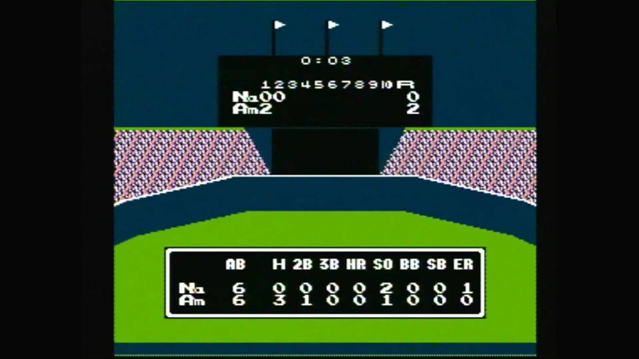 CGR Undertow RBI BASEBALL for NES Video Game Review YouTube