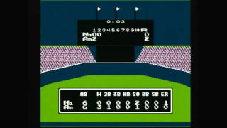 CGR Undertow - RBI BASEBALL for NES Video Game Review