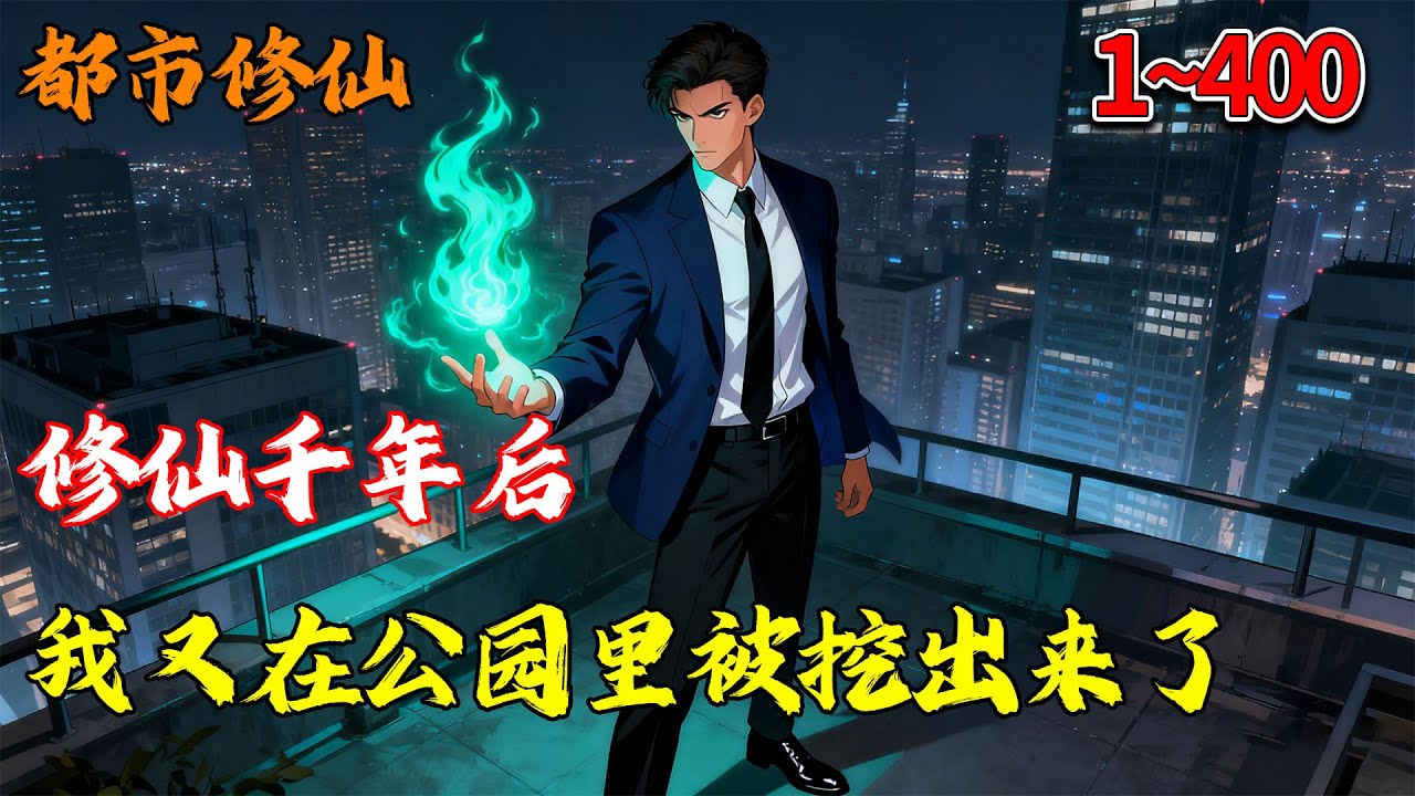 修仙千年后，我又在公园里被挖出来了！1~400 #都市 #修仙 #热血 #推文 #南风故事会