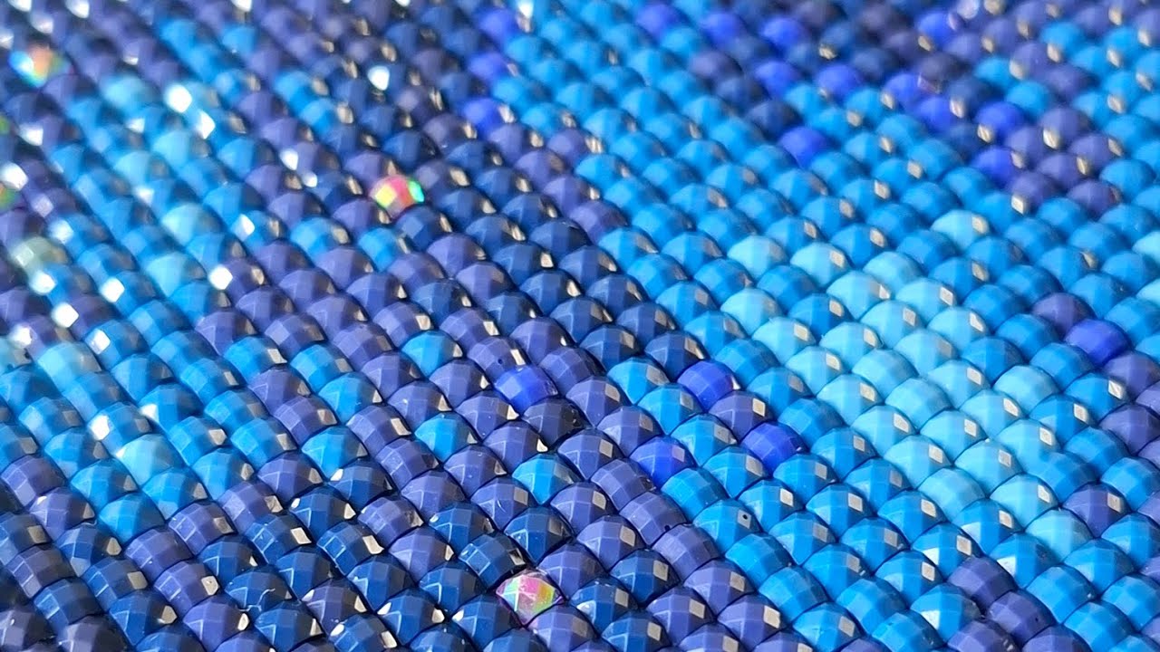 Satisfying & Relaxing ASMR Diamond Painting - Real Time - No Talking - Craft-Ease