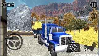 Offroad Cargo Transport Truck Driving Simulator 2017 | Deliver Wood Containers - Android GamePlay HD screenshot 2