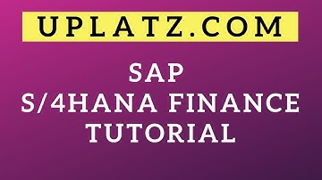 SAP S/4HANA Finance Tutorial | SAP S/4HANA Training & Certification | SAP S/4HANA Course | Uplatz