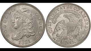 1831 Capped Bust dime is a little Gem!