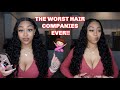 3 Hair Companies That CANNOT be Trusted | MUST WATCH BEFORE BUYING