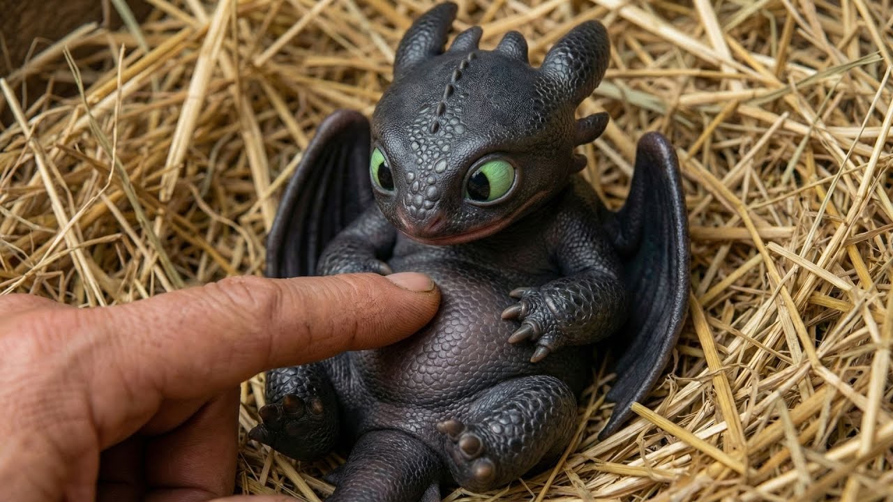 Hatching a Toothless Dragon Egg at My Farm 🐉 | Real-Life How to Train Your Dragon Experience