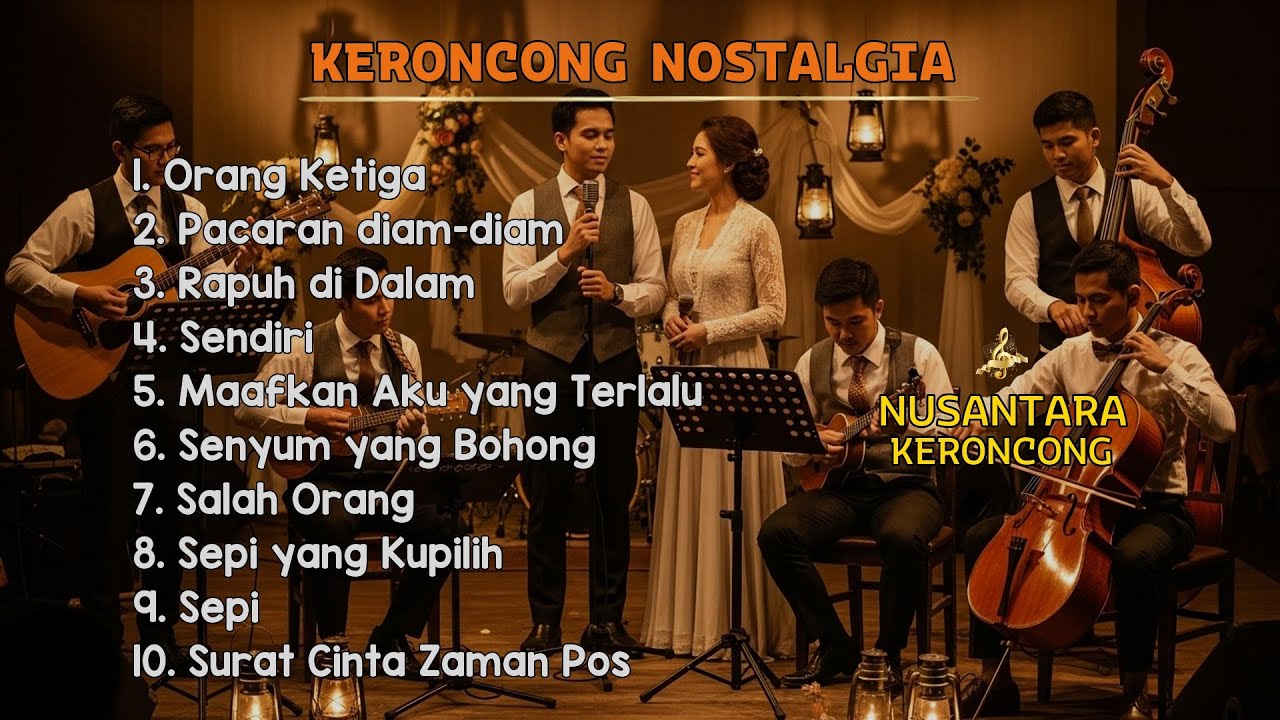 Keroncong Indonesia Lawas Sepanjang Waktu | Nostalgia Musik Klasik yang Abadi