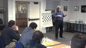 GM Roman Dzindzichashvili Lecture (portion only) at Newtown, CT in 2015