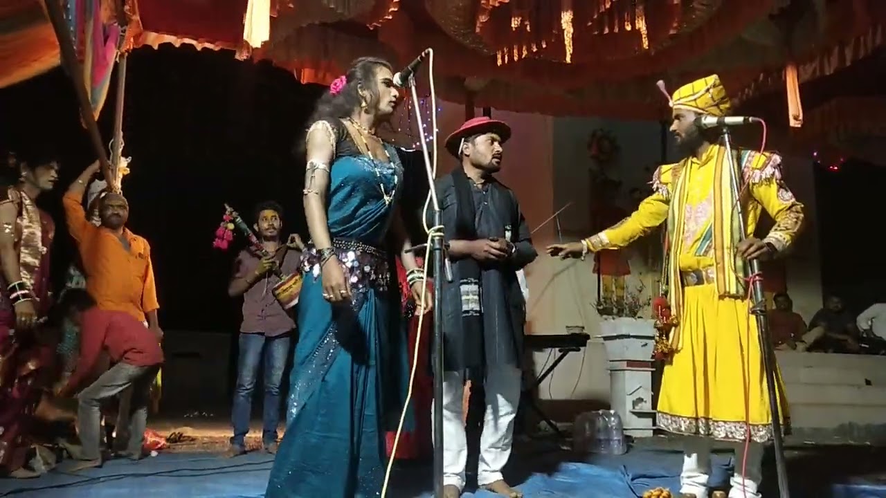 🙏नवरा बायको जेजोरीला जाऊन पाच नामाची वाघ्या मूरळीच्या हाताने घाटी वाजवता कॉमेडी👌