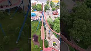 This coaster DROPS you straight down 200 feet! #shorts