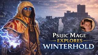 Psijic Mage Explores Winterhold ❄️ Expanded Town Mod + Becoming Thane | Skyrim Modded