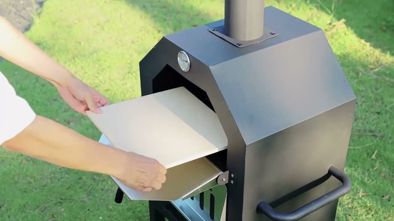 Introducing the new Aoxun Outdoor Pizza Oven! 🍕 