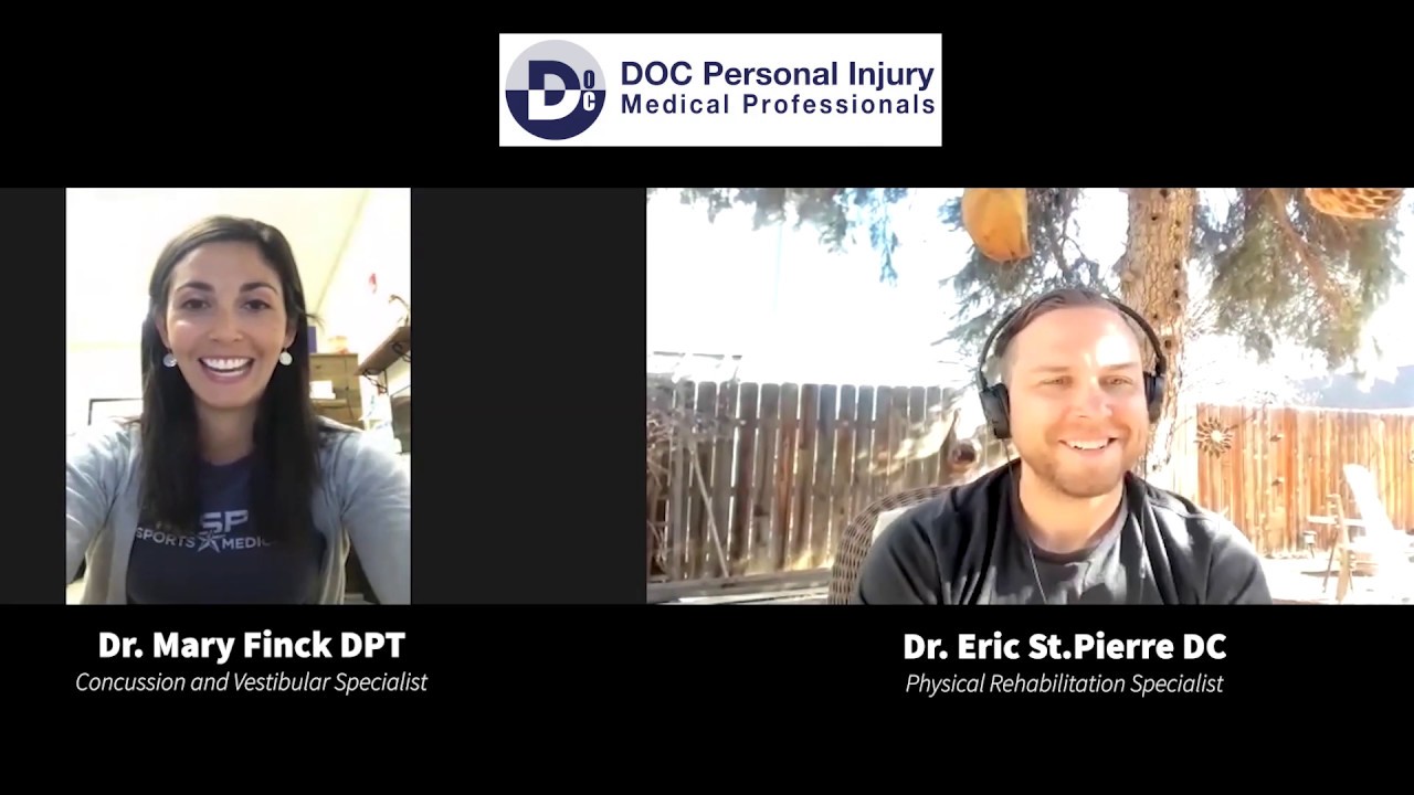 Mary Finck DPT Advice for Concussion Therapy during COVID 19