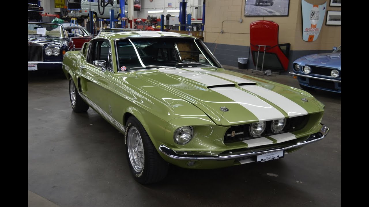 1967 Shelby GT500 - Lime Gold - Autosport Designs