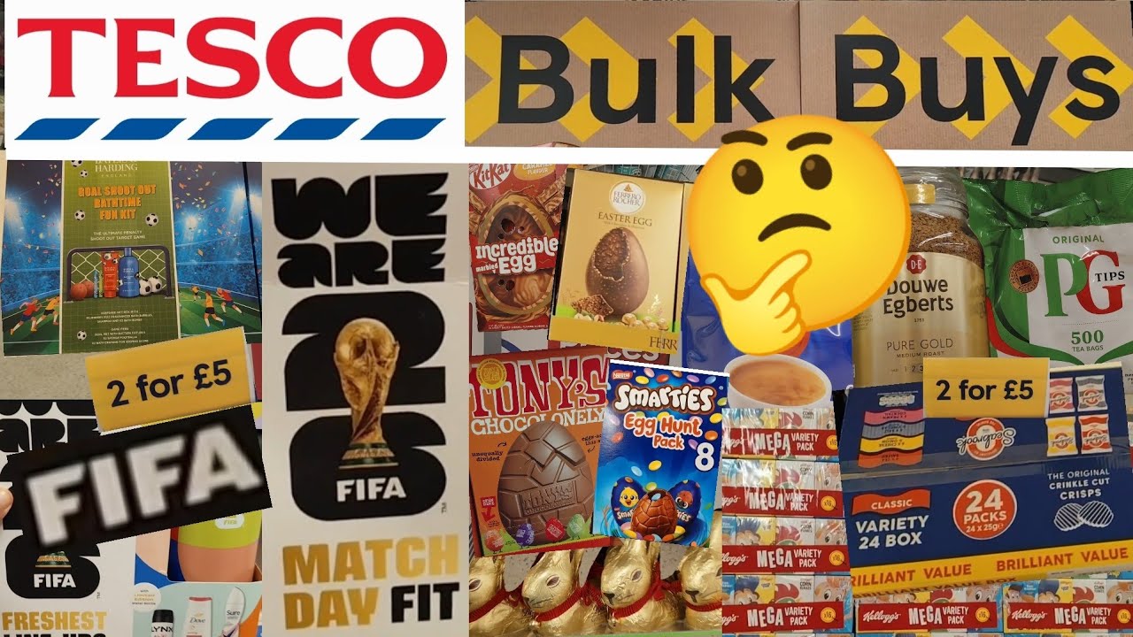 Tesco 2026 Grocery Shopping Haul 😲 – So Many Bulk Deals! #tesco #groceries #londonshopping #ukvlog