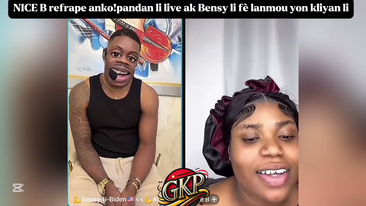 NICE B FÈ LANMOU AK YON KLIYAN LI PANDAN LI LIVE AK BENSY.