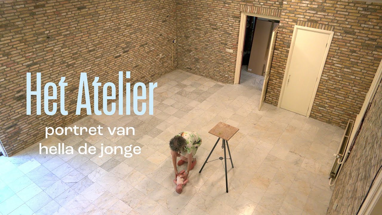 2023 - Freek de Jonge - Trailer Het Atelier, Portret van hella