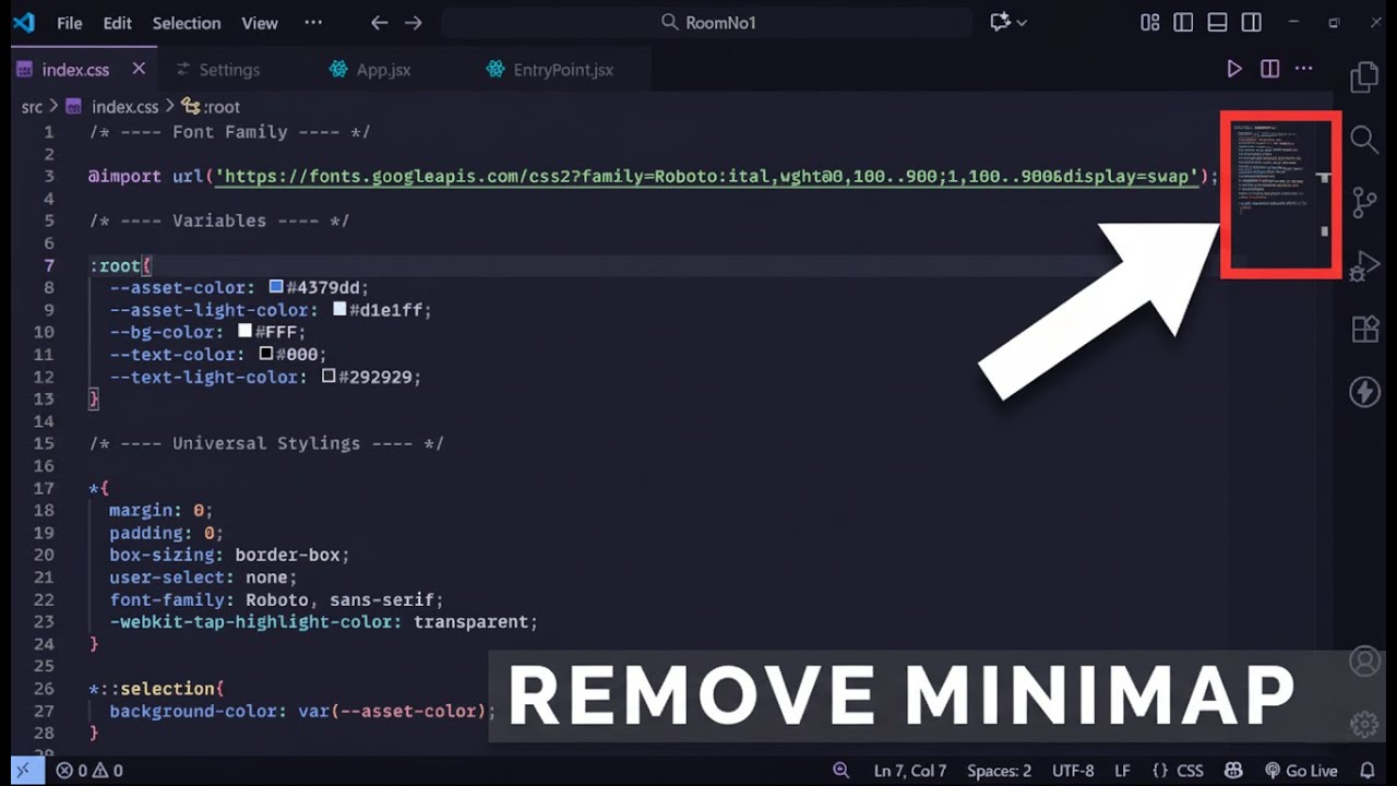 How to Remove Minimap in VS Code | Hide the Minimap in Visual Studio Code (Quick & Easy)