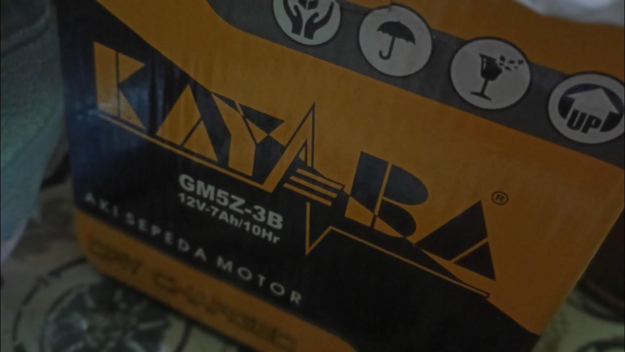 unboxing+pasang aki basah KAYABA - YouTube