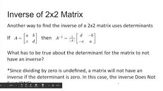 8.4 Determining a Matrix Example 2  - Google Slides