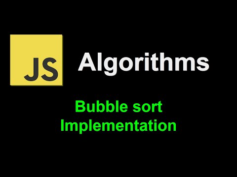 Bubble sort implementation